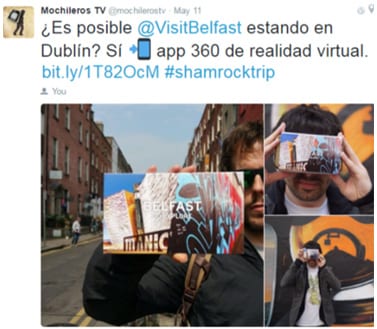 Influencer Marketing - Promoting Belfast in Spain - Digitally Strategy